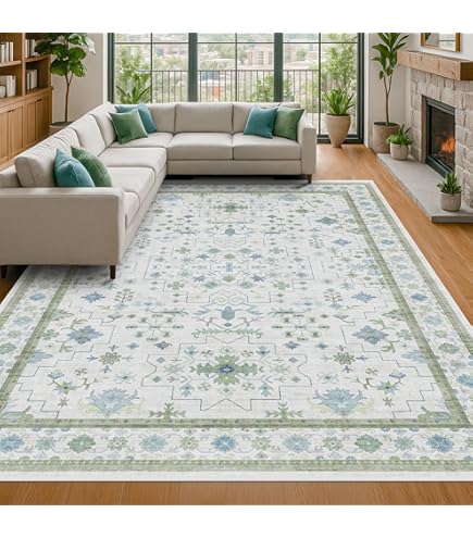 IKEA NÖVLING Rug, Low Pile, 128x195 cm, Dark Blue/Yellow-Brown